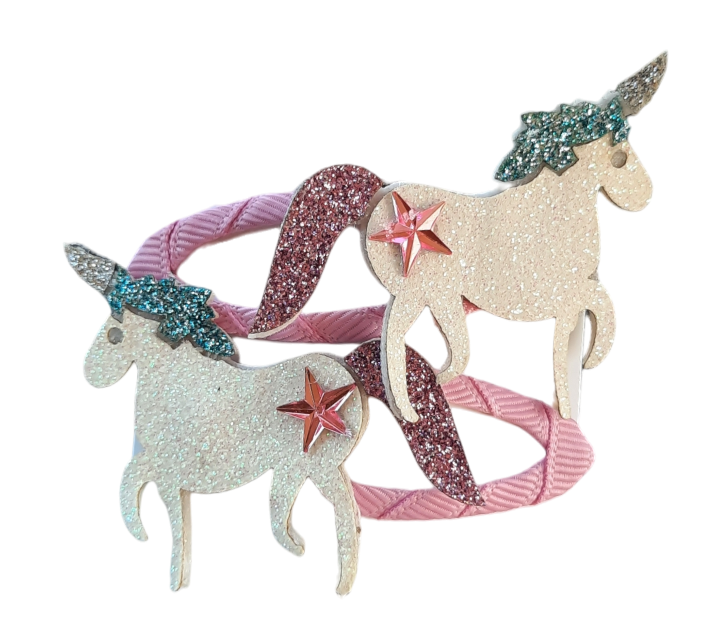 Glitter Hair Clips - Various Styles