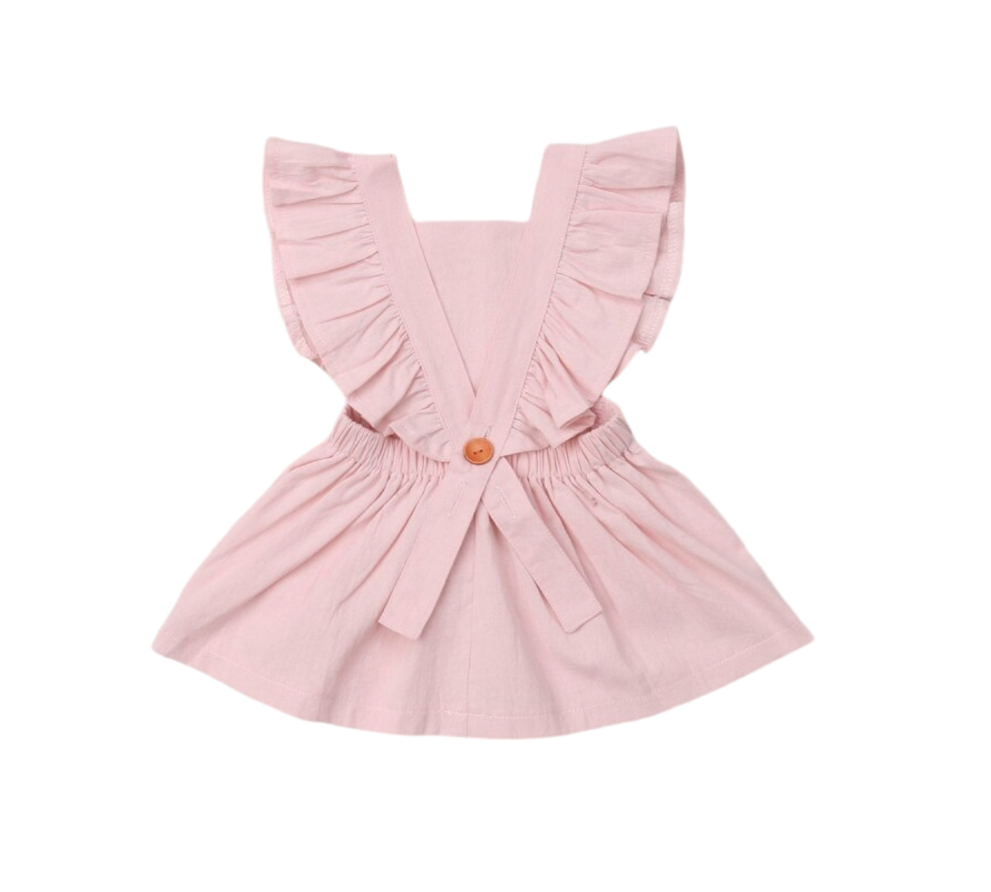 Ruffles Cross Back Dress