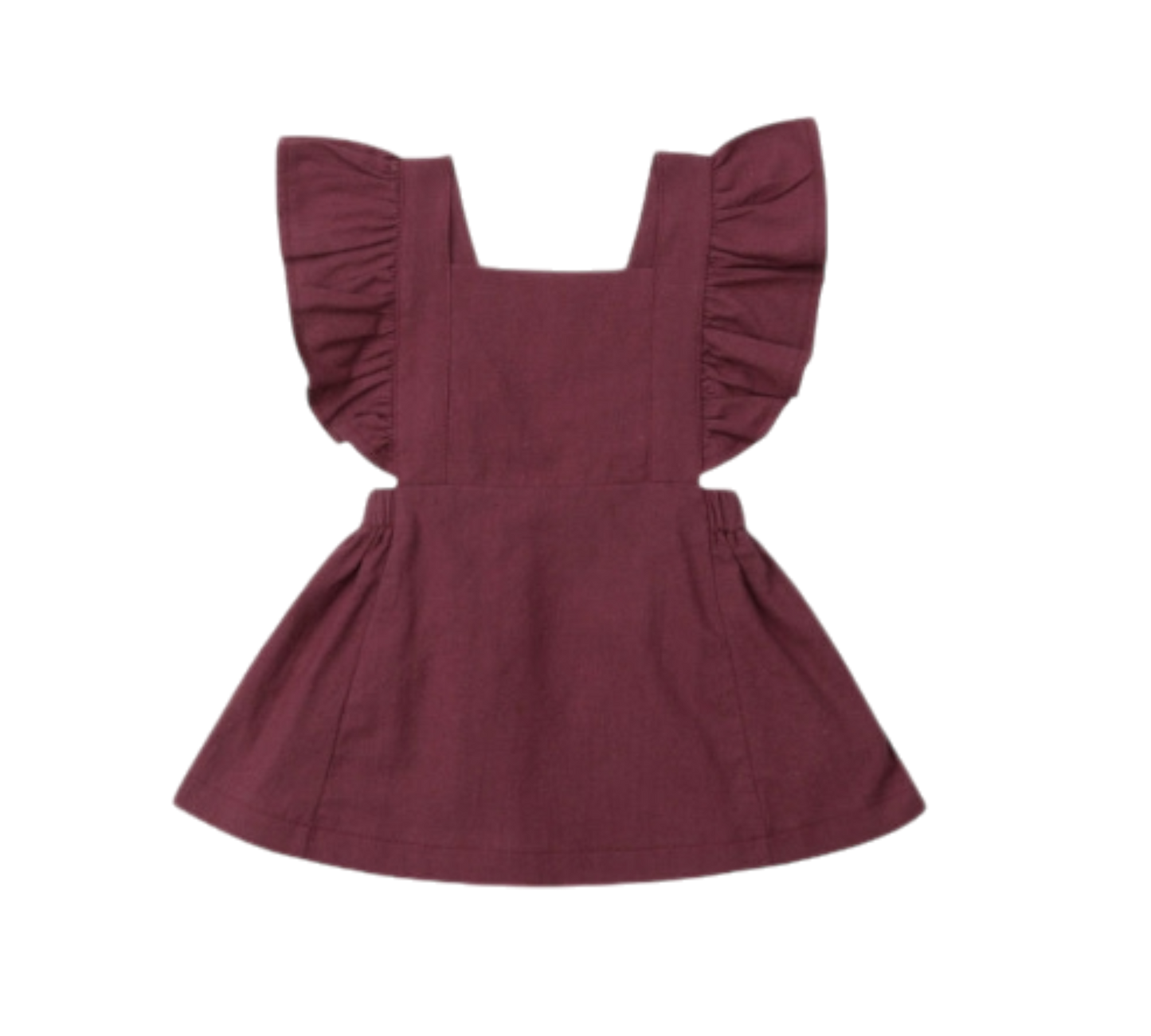 Ruffles Cross Back Dress