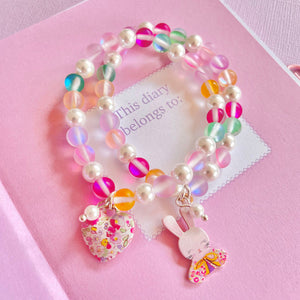 Petite Fleur BunBun Elastic Bracelet | Lauren Hinkley