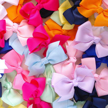 Load image into Gallery viewer, Grosgrain Hair Clip - Various Bow Colours
