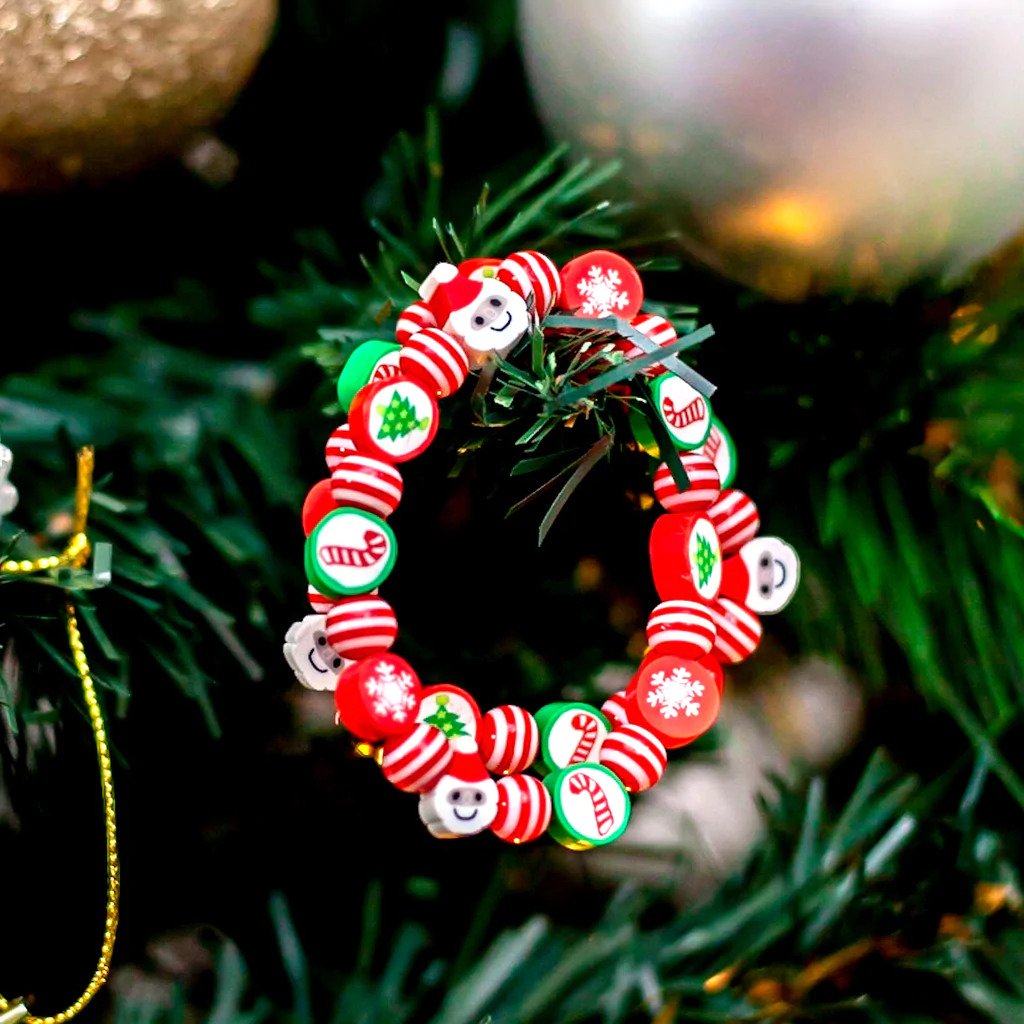 Christmas Themed Bracelet by Lauren Hinkley