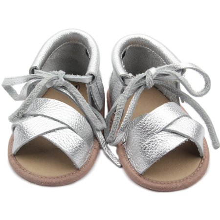 Silver Baby Shoes by Two Little Feet - Two Little Feet