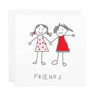 birthday card best friends gift card