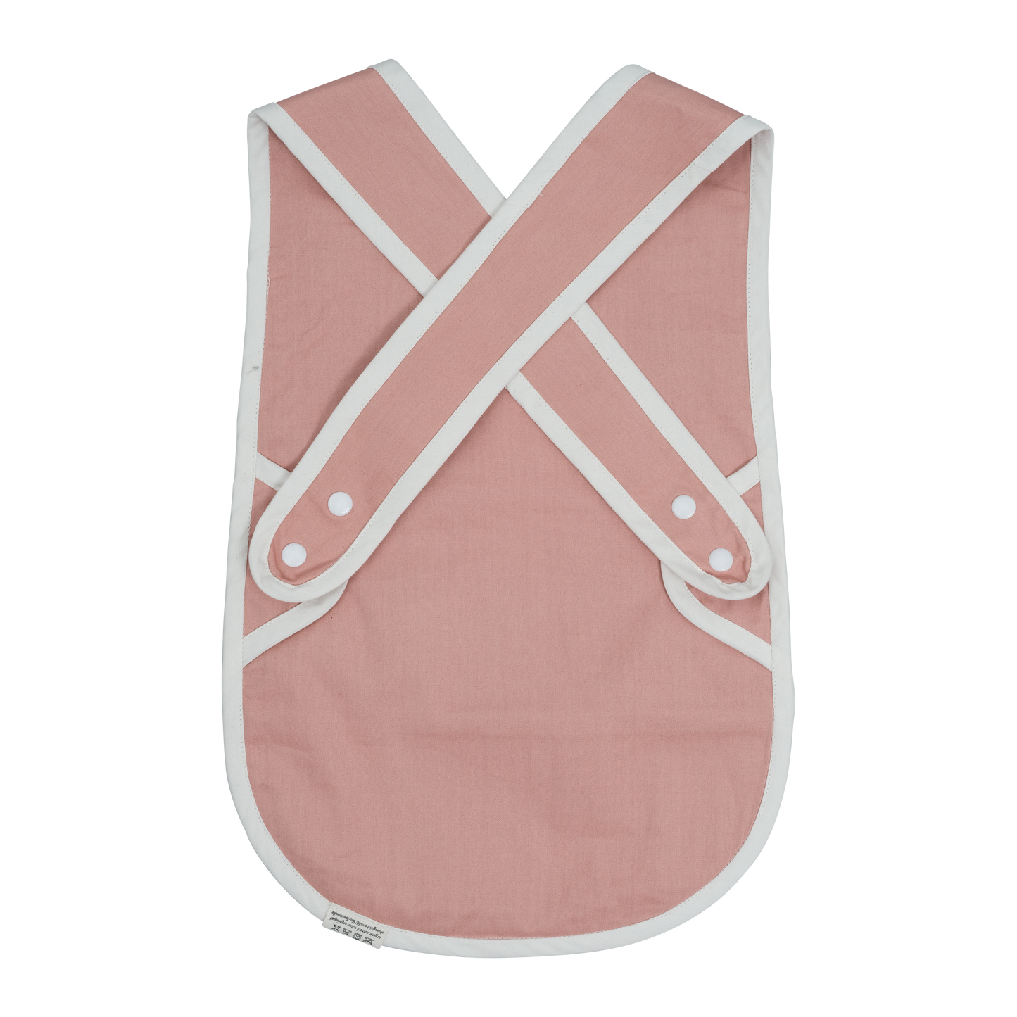 Fabelab Cross Back Bib - Old Rose