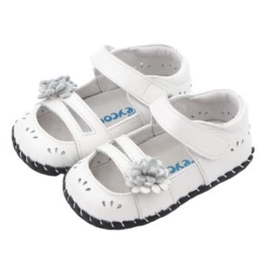 Pearl Baby Shoes - Two Little Feet. Soft sole baby shoes