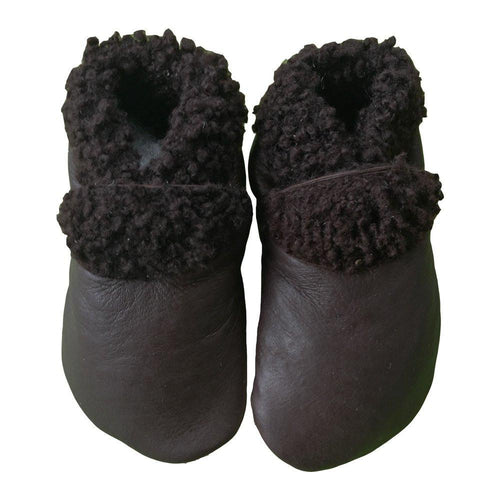 Baby lambswool booties online. sheepskin slippers
