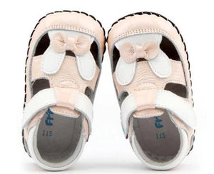 Pretty Leather Baby for little girls and baby girls. Soft sole baby shoes for first shoes