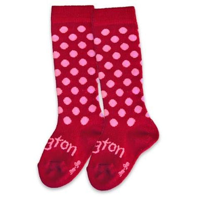 Merino Knee-Hi Socks for Newborns. Lamington Socks