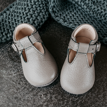 Load image into Gallery viewer, T-bar baby shoes. first baby shoes. crib shoes

