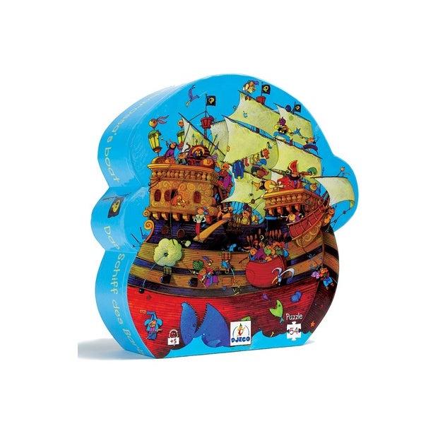 Puzzle - Barbarossa's Pirate Boat. 54pc