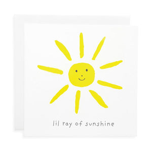 Sunshine Birthday Card Gift Tag for kids Present